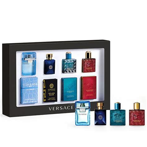 perfumes miniatura versace|Versace mini aftershave set.